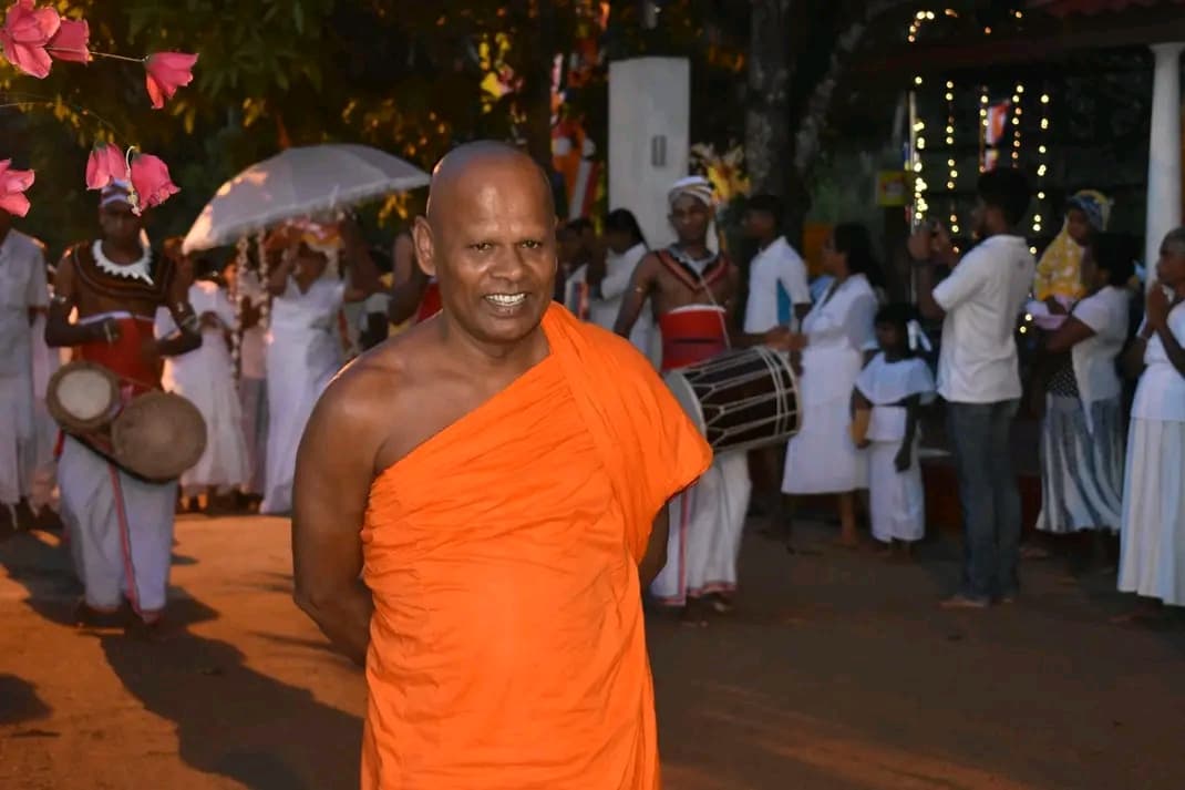 Ven Vitiyala Indasiri Thero - Head Thero of Sri Sambuddhaloka Temple